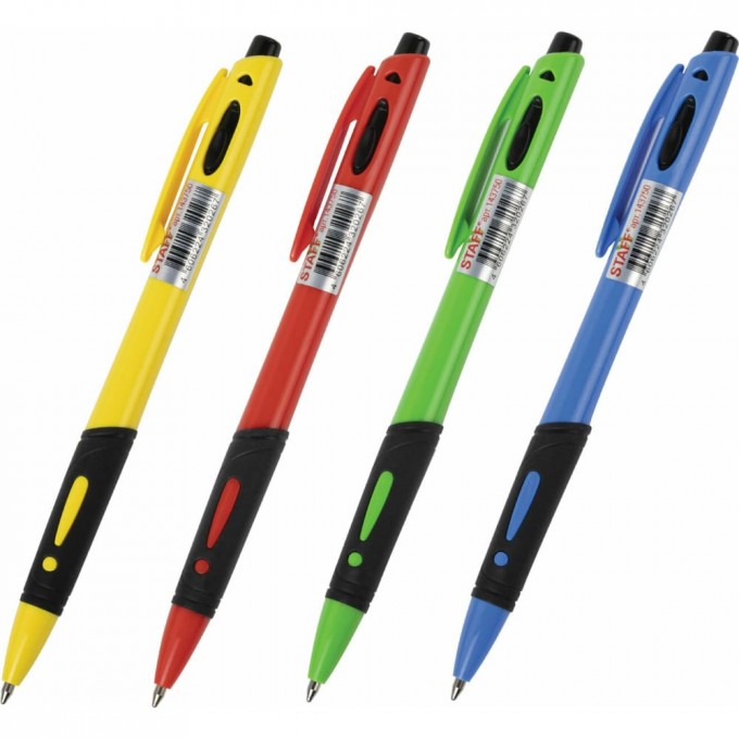 Автоматическая шариковая ручка STAFF Bp-16 Neon 143750
