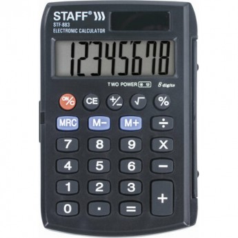 Карманный калькулятор STAFF STF-883